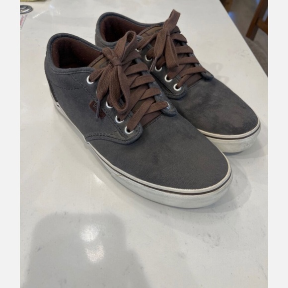 Men's Grey Vans - Picture 1 of 7